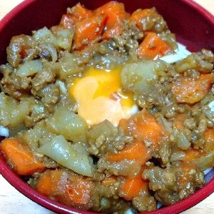 残り物カレーうどん